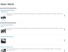 Tablet Screenshot of motor-trender.blogspot.com