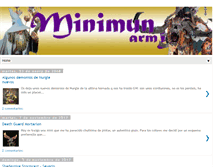 Tablet Screenshot of minimumarmy.blogspot.com