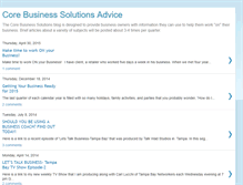 Tablet Screenshot of corebusinesssolutions.blogspot.com