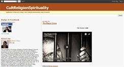 Desktop Screenshot of cultreligionspirituality.blogspot.com