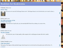 Tablet Screenshot of booklistsforbookworms.blogspot.com