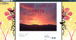 Desktop Screenshot of homeonpinecreek.blogspot.com