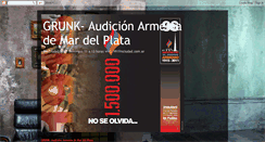 Desktop Screenshot of grunkmardelplata.blogspot.com