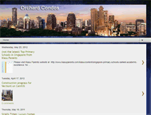 Tablet Screenshot of orchardcondos.blogspot.com