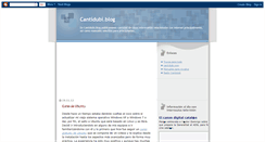 Desktop Screenshot of cantidubi.blogspot.com