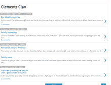 Tablet Screenshot of clementsclan7.blogspot.com