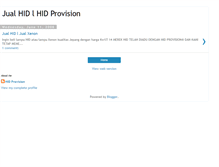 Tablet Screenshot of hidprovision.blogspot.com