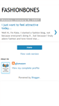 Mobile Screenshot of fashionbones.blogspot.com
