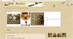 Desktop Screenshot of hotrocksglassjewels.blogspot.com