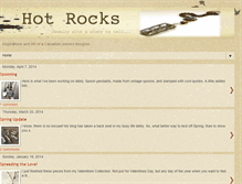 Tablet Screenshot of hotrocksglassjewels.blogspot.com