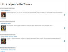 Tablet Screenshot of likeatadpoleinthethames.blogspot.com