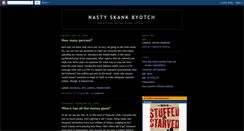 Desktop Screenshot of nastyskankbyotch.blogspot.com