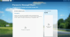 Desktop Screenshot of panasonic-massage-chairs.blogspot.com