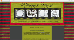 Desktop Screenshot of mjenningsdesigns.blogspot.com