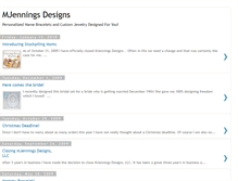 Tablet Screenshot of mjenningsdesigns.blogspot.com