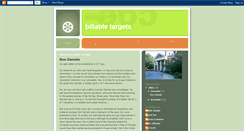 Desktop Screenshot of billabletargets.blogspot.com