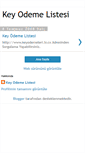 Mobile Screenshot of keyodeme.blogspot.com