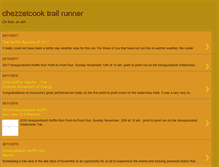 Tablet Screenshot of chezzetcooktrailrunner.blogspot.com