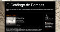 Desktop Screenshot of elcatalogodeparnass.blogspot.com
