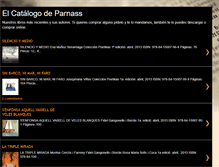 Tablet Screenshot of elcatalogodeparnass.blogspot.com