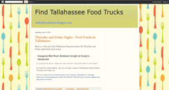 Desktop Screenshot of findtallyfoodtrucks.blogspot.com