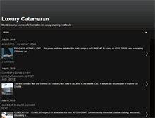 Tablet Screenshot of luxurycatamaran.blogspot.com