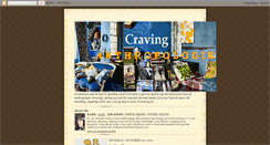 Desktop Screenshot of cravinganthropologie.blogspot.com