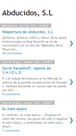 Mobile Screenshot of abducidossl.blogspot.com