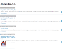 Tablet Screenshot of abducidossl.blogspot.com