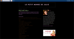 Desktop Screenshot of petitmondedejulie.blogspot.com