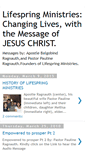 Mobile Screenshot of lifespringministries.blogspot.com