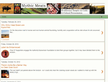 Tablet Screenshot of mythicmeats.blogspot.com