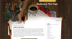 Desktop Screenshot of bookmarkpage.blogspot.com