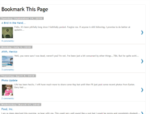Tablet Screenshot of bookmarkpage.blogspot.com