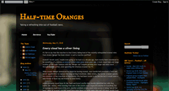 Desktop Screenshot of halftime-oranges.blogspot.com