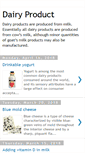 Mobile Screenshot of dairy-product.blogspot.com