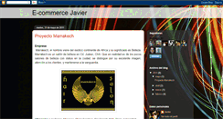 Desktop Screenshot of e-commerce-javier.blogspot.com