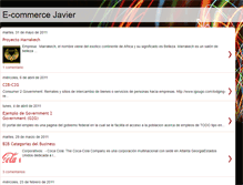 Tablet Screenshot of e-commerce-javier.blogspot.com