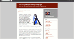 Desktop Screenshot of freyalang.blogspot.com