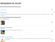 Tablet Screenshot of brinqdesucatapb.blogspot.com