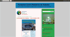 Desktop Screenshot of fundacionpediatricadiabetes.blogspot.com