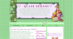 Desktop Screenshot of maisqueamigosquaseirmaos.blogspot.com