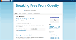 Desktop Screenshot of breakingfreefromobesity.blogspot.com