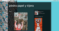 Desktop Screenshot of piedrapapelytijera.blogspot.com