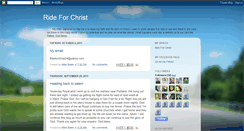 Desktop Screenshot of bikeforchrist.blogspot.com