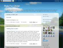 Tablet Screenshot of bikeforchrist.blogspot.com