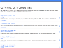 Tablet Screenshot of cctvcameraindia.blogspot.com