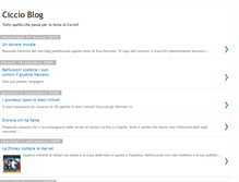 Tablet Screenshot of ciccioblogger.blogspot.com