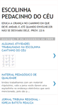 Mobile Screenshot of escolinhapedacinhodoceu.blogspot.com