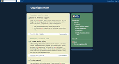 Desktop Screenshot of graphicsblender.blogspot.com